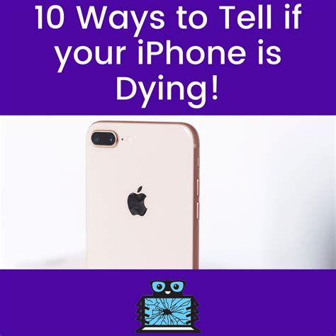 How do I know if my iPhone is dying?